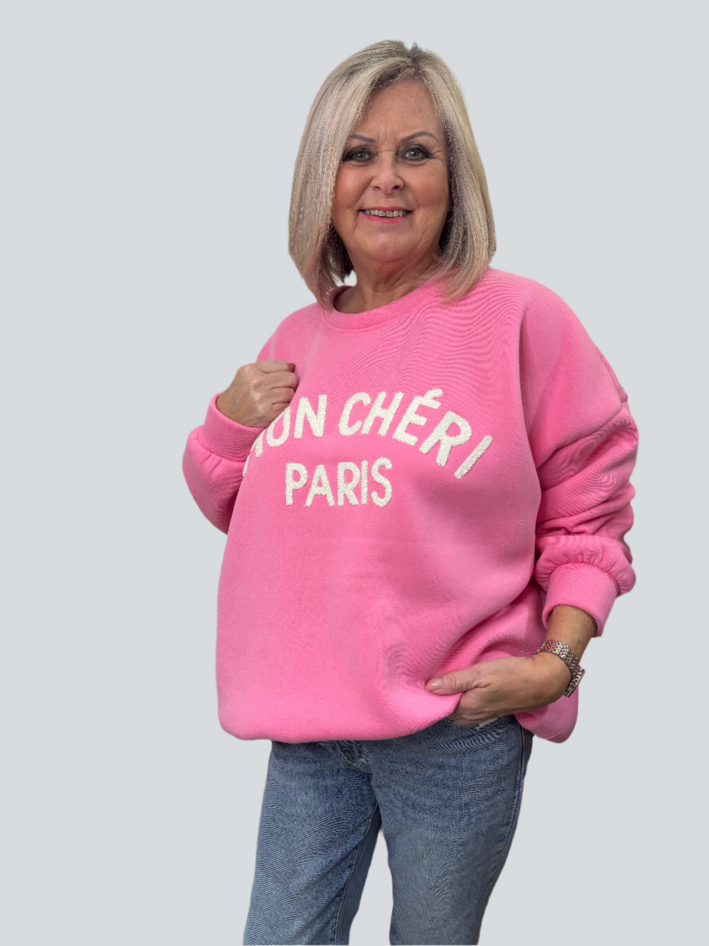 Mon Cheri Oversized Sweatshirt