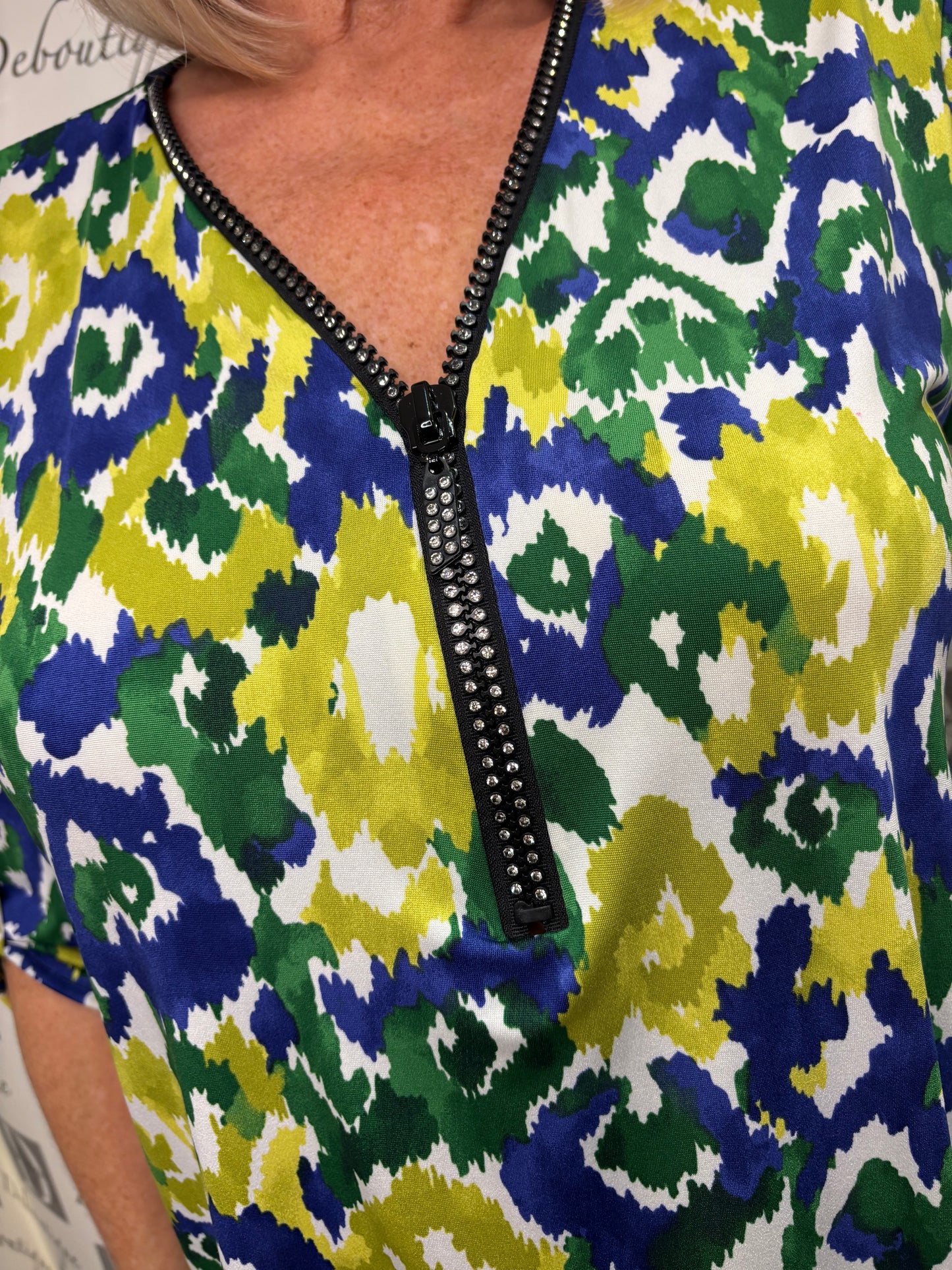 Lime Zip Top Debbie