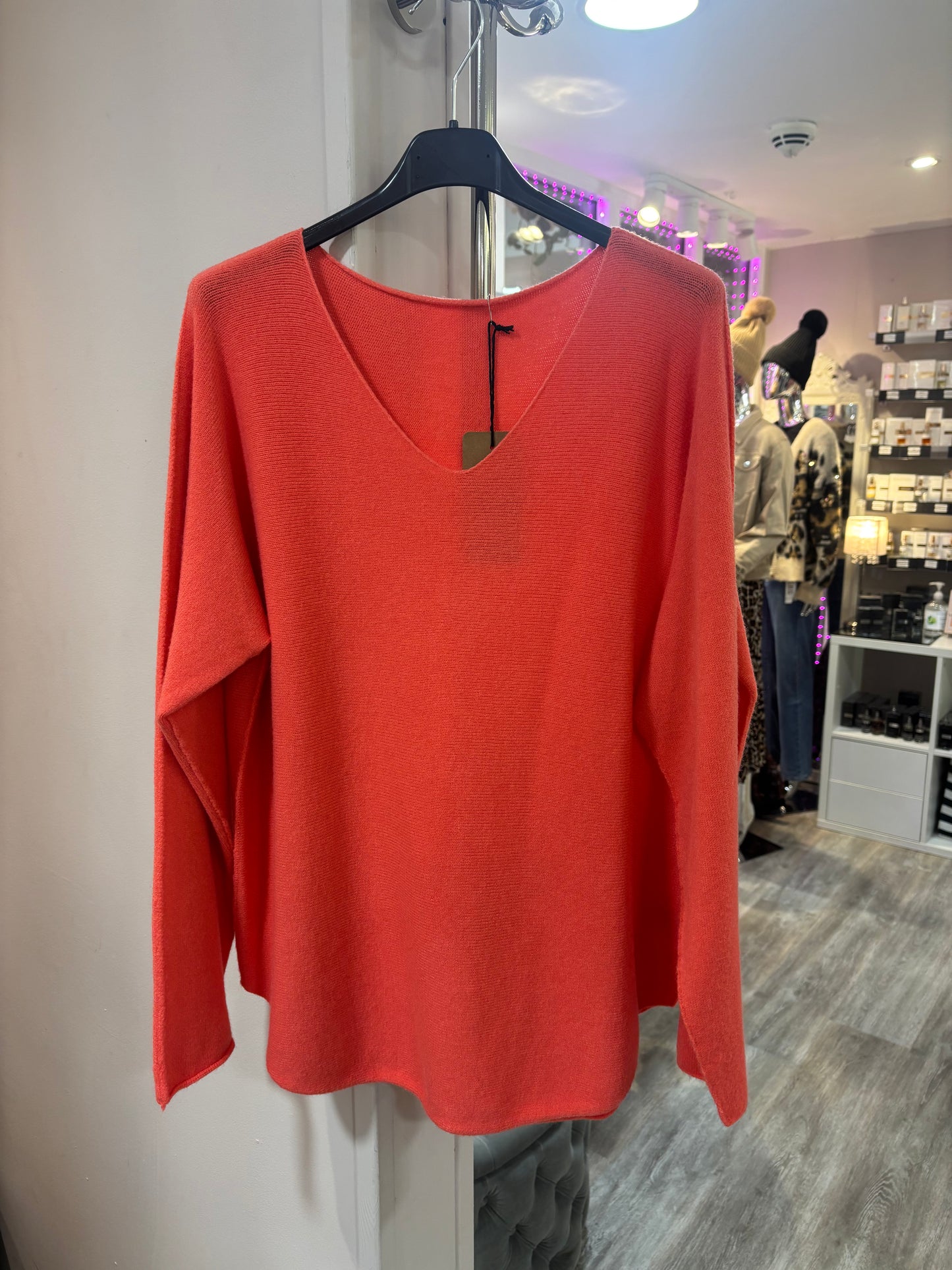 Soft V-Neck Jumper
